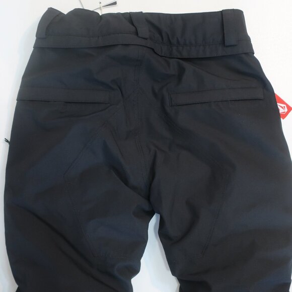 NWT Youth Volcom Black Freakin Chino Insulated Activewear Snowboard Ski Pants M - Picture 5 of 8